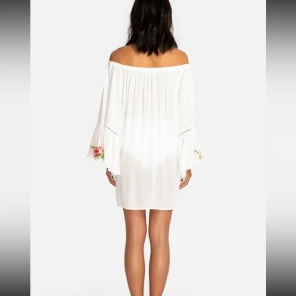 Johnny Was Casey Embroidered Artsy Boho Flowy Tunic Top - Picture 2 of 10